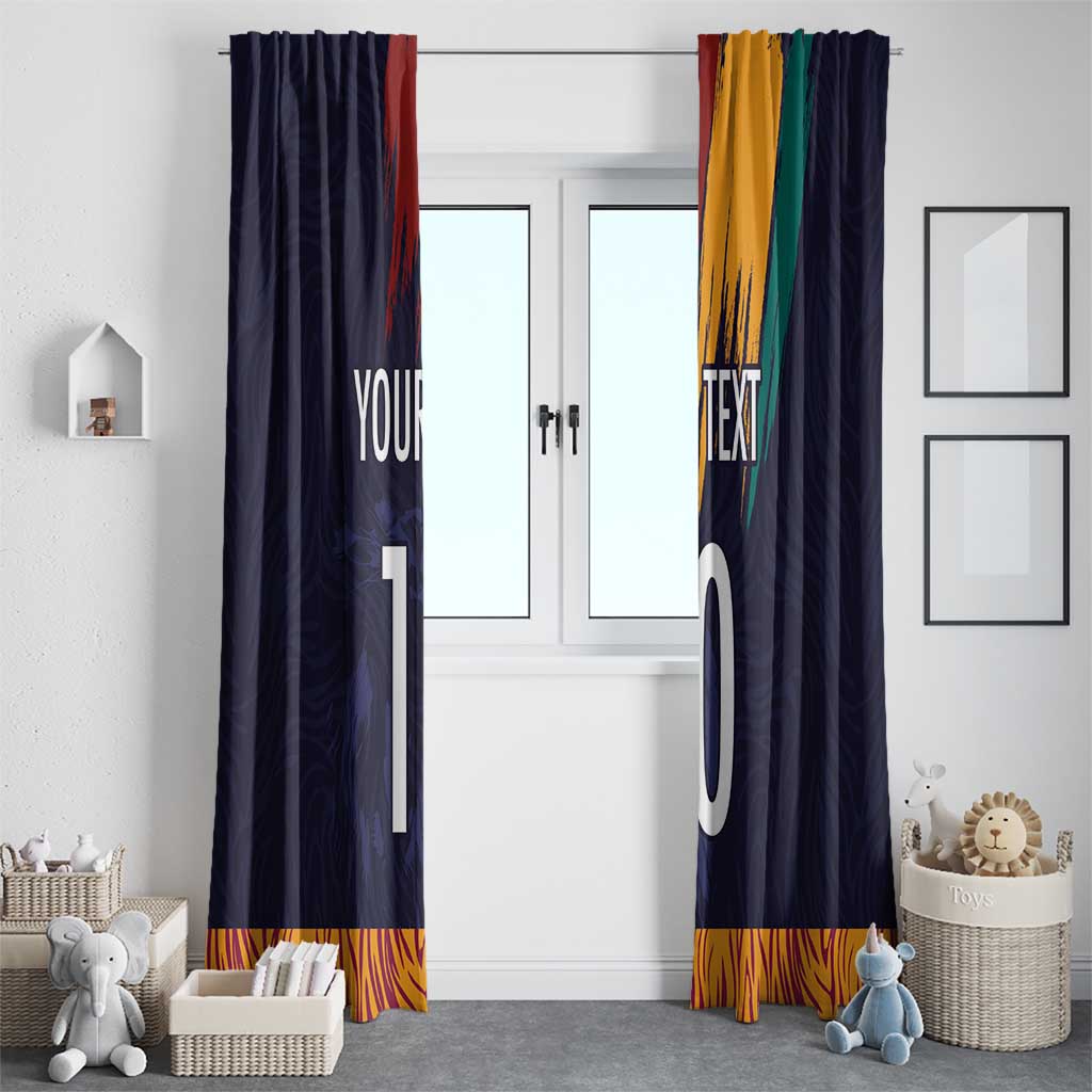 Custom Sri Lanka Cricket The Lions Window Curtain