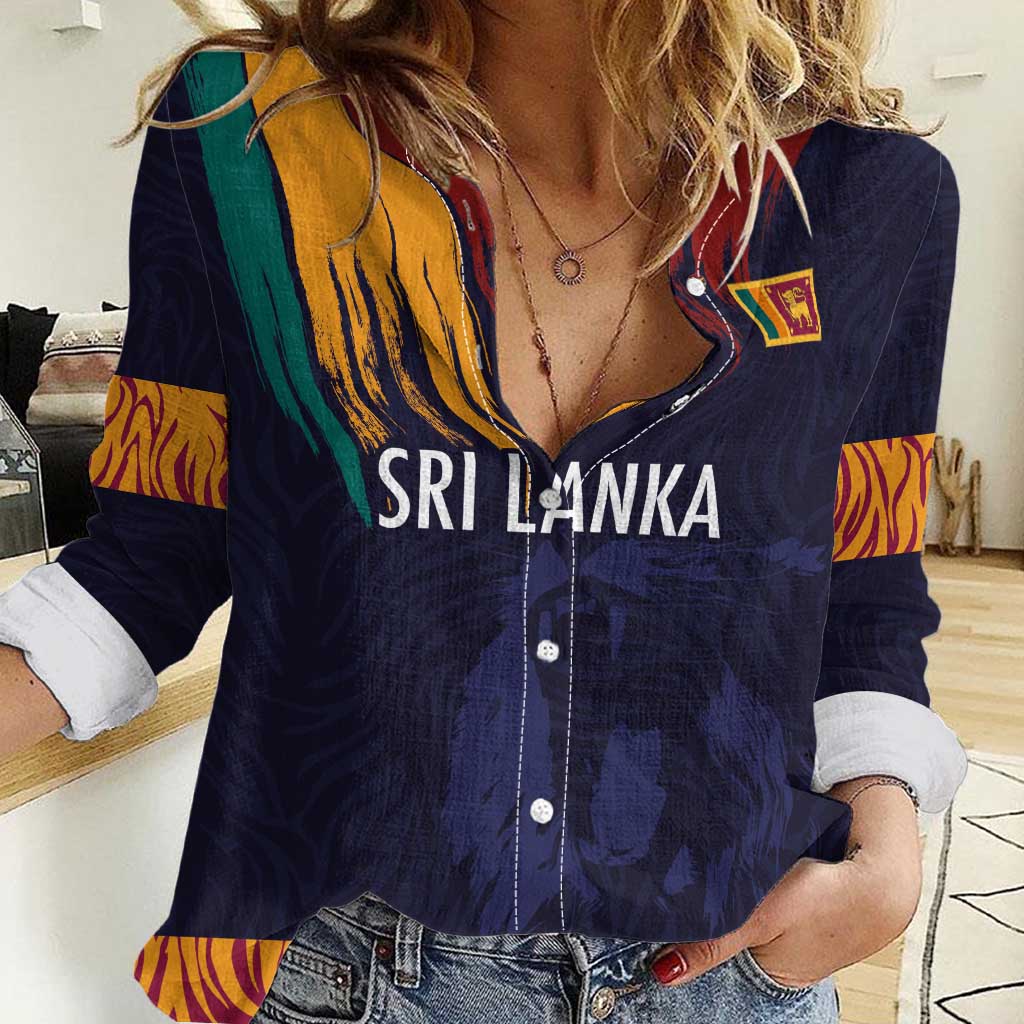 Custom Sri Lanka Cricket The Lions Women Casual Shirt