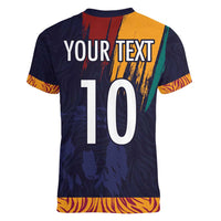 Custom Sri Lanka Cricket The Lions Women V-Neck T-Shirt
