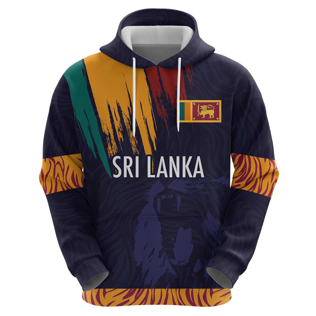 Custom Sri Lanka Cricket The Lions Zip Hoodie
