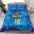 Custom Sri Lanka Cricket Royal Blue Warrior Bedding Set