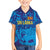 Custom Sri Lanka Cricket Royal Blue Warrior Hawaiian Shirt