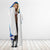 Custom Sri Lanka Cricket Royal Blue Warrior Hooded Blanket