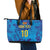 Custom Sri Lanka Cricket Royal Blue Warrior Leather Tote Bag