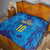 Custom Sri Lanka Cricket Royal Blue Warrior Quilt