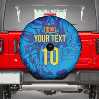 Custom Sri Lanka Cricket Royal Blue Warrior Spare Tire Cover