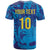 Custom Sri Lanka Cricket Royal Blue Warrior T Shirt