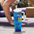 Custom Sri Lanka Cricket Royal Blue Warrior Tumbler With Handle