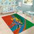 Indian Cricket Men in Blue The Champion 2025 Area Rug