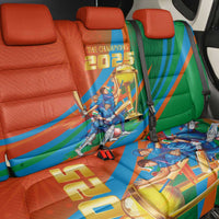 Indian Cricket Men in Blue The Champion 2025 Back Car Seat Cover