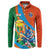Indian Cricket Men in Blue The Champion 2025 Button Sweatshirt