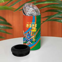 Indian Cricket Men in Blue The Champion 2025 4 in 1 Can Cooler Tumbler