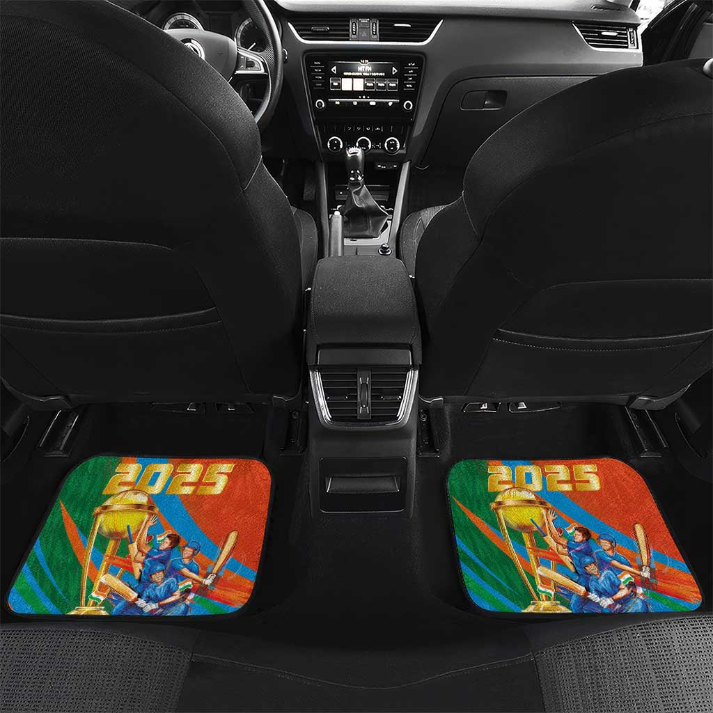 Indian Cricket Men in Blue The Champion 2025 Car Mats