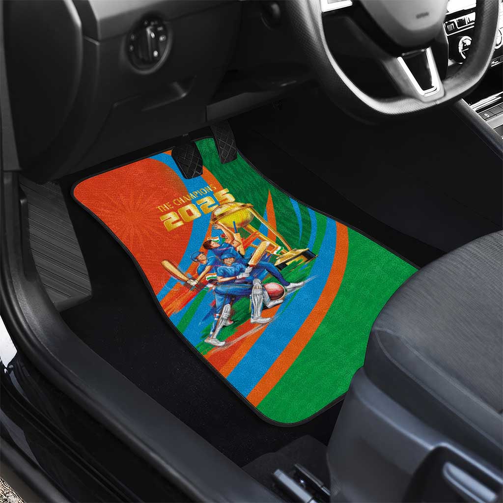 Indian Cricket Men in Blue The Champion 2025 Car Mats