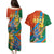 Indian Cricket Men in Blue The Champion 2025 Couples Matching Puletasi and Hawaiian Shirt
