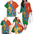 Indian Cricket Men in Blue The Champion 2025 Family Matching Off The Shoulder Long Sleeve Dress and Hawaiian Shirt