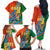 Indian Cricket Men in Blue The Champion 2025 Family Matching Off The Shoulder Long Sleeve Dress and Hawaiian Shirt