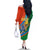 Indian Cricket Men in Blue The Champion 2025 Family Matching Off The Shoulder Long Sleeve Dress and Hawaiian Shirt