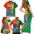 Indian Cricket Men in Blue The Champion 2025 Family Matching Short Sleeve Bodycon Dress and Hawaiian Shirt