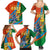 Indian Cricket Men in Blue The Champion 2025 Family Matching Summer Maxi Dress and Hawaiian Shirt