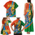 Indian Cricket Men in Blue The Champion 2025 Family Matching Tank Maxi Dress and Hawaiian Shirt