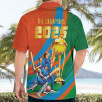 Indian Cricket Men in Blue The Champion 2025 Hawaiian Shirt