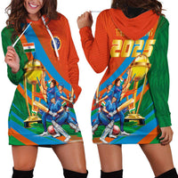 Indian Cricket Men in Blue The Champion 2025 Hoodie Dress