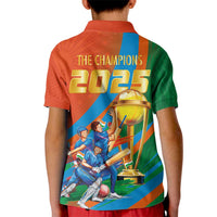 Indian Cricket Men in Blue The Champion 2025 Kid Polo Shirt