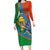 Indian Cricket Men in Blue The Champion 2025 Long Sleeve Bodycon Dress