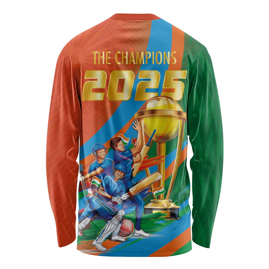 Indian Cricket Men in Blue The Champion 2025 Long Sleeve Shirt