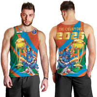 Indian Cricket Men in Blue The Champion 2025 Men Tank Top