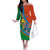 Indian Cricket Men in Blue The Champion 2025 Off The Shoulder Long Sleeve Dress