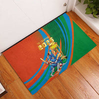 Indian Cricket Men in Blue The Champion 2025 Rubber Doormat
