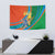 Indian Cricket Men in Blue The Champion 2025 Tapestry