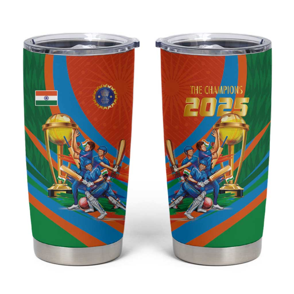 Indian Cricket Men in Blue The Champion 2025 Tumbler Cup