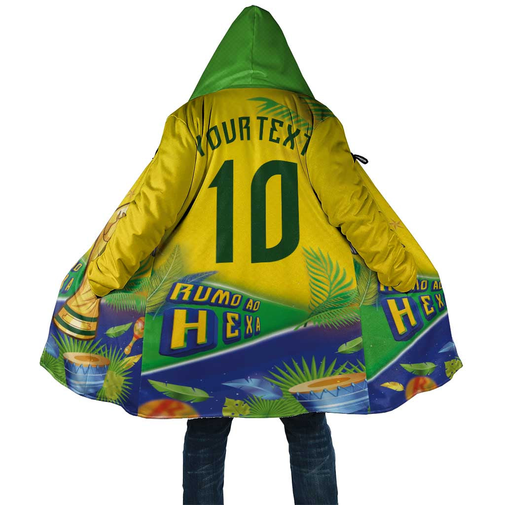 Brasil Football Custom Cloak Rumo ao Hexa 2026