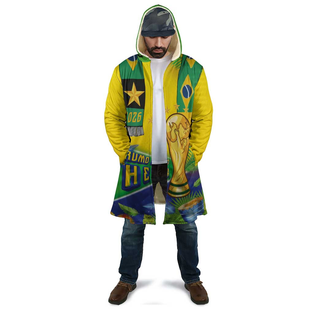Brasil Football Custom Cloak Rumo ao Hexa 2026