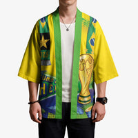 Brasil Football Custom Kimono Rumo ao Hexa 2026