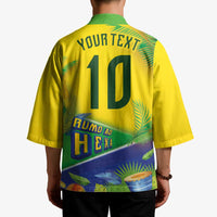 Brasil Football Custom Kimono Rumo ao Hexa 2026