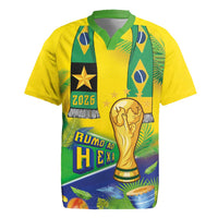 Brasil Football Custom Rugby Jersey Rumo ao Hexa 2026