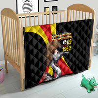 Uganda Independence Day with Crowned Cranes Quilt - Wonder Print Shop