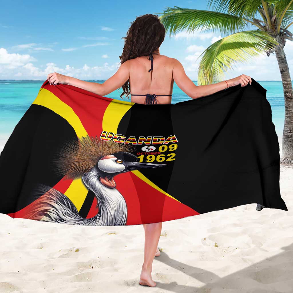 Uganda Independence Day with Crowned Cranes Sarong - Wonder Print Shop