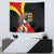 Uganda Independence Day with Crowned Cranes Tapestry - Wonder Print Shop