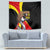 Uganda Independence Day with Crowned Cranes Tapestry - Wonder Print Shop