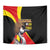 Uganda Independence Day with Crowned Cranes Tapestry - Wonder Print Shop