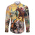 Kentucky Horses Racing Watercolor Family Matching Off Shoulder Maxi Dress and Hawaiian Shirt - Wonder Print Shop