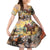 Kentucky Horses Racing Watercolor Family Matching Off Shoulder Short Dress and Hawaiian Shirt - Wonder Print Shop