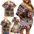 Kentucky Hosts Horse Races Watercolor Family Matching Off Shoulder Short Dress and Hawaiian Shirt - Wonder Print Shop