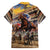 Kentucky Hosts Horse Races Watercolor Family Matching Puletasi and Hawaiian Shirt - Wonder Print Shop
