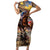 Kentucky Hosts Horse Races Watercolor Family Matching Short Sleeve Bodycon Dress and Hawaiian Shirt - Wonder Print Shop